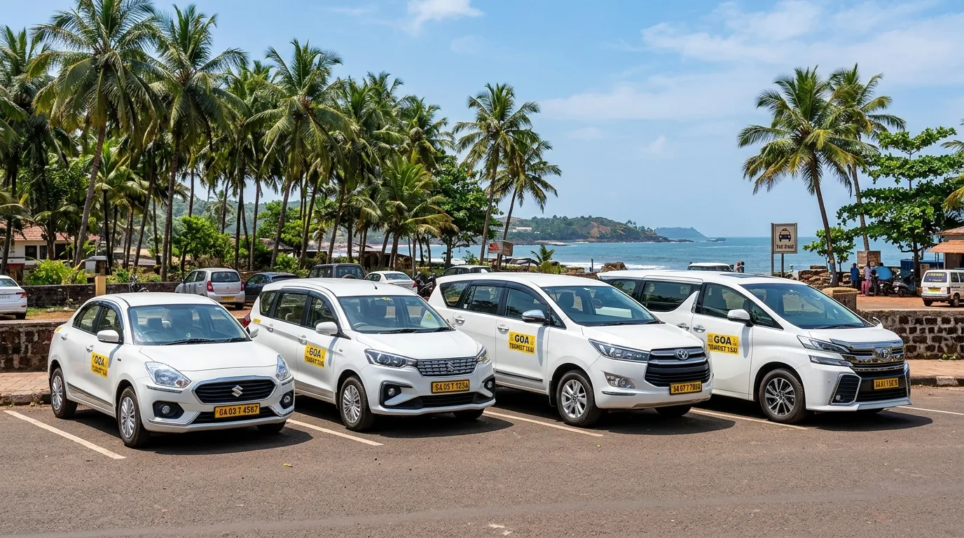 Goa Tourist Taxi Large Fleet