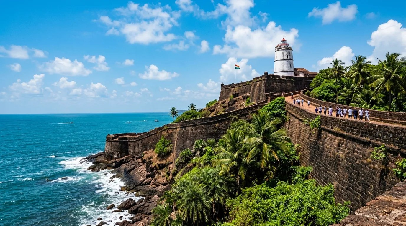 North Goa Sightseeing — Fort Aguada
