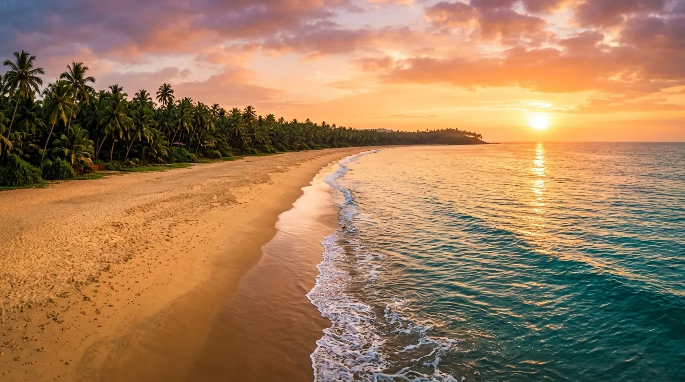 Goa Beaches and Cultural Heritage at Sunset