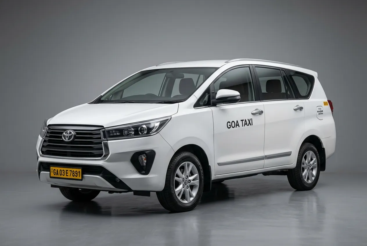 Toyota Innova Crysta Taxi Goa